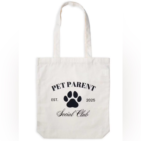 NEW!! Bullseye Playground Pet Parent Social Club Canvas Tote Bag- (NWT) - Picture 4 of 4